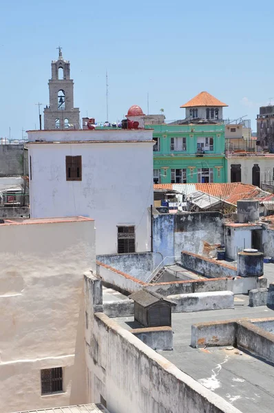 Acima Dos Telhados Havana Cuba — Fotografia de Stock