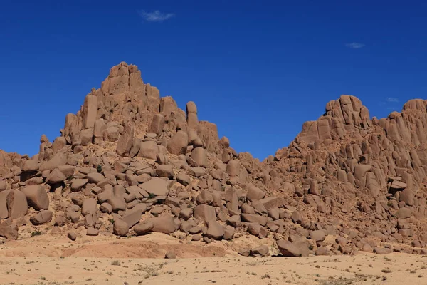 Het Hoggargebirige Sahara — Stockfoto