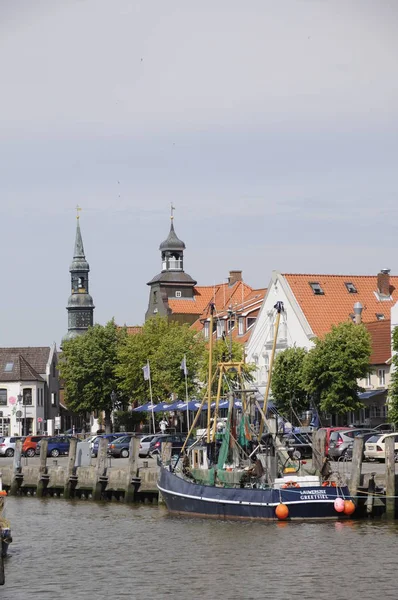 Vacker Utsikt Över Vackra Hamnlandskap — Stockfoto