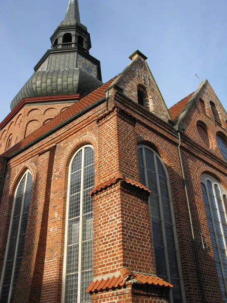 Kirche Der Heiligen Kosmas Und Damian Stade Kirche Stade — Stockfoto