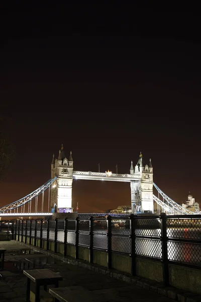 Tower Bridge Tower Hamlet Del London Skymningen — Stockfoto