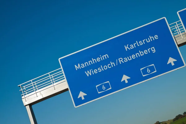 Aussichtsreicher Blick Auf Die Verkehrsinfrastruktur — Stockfoto