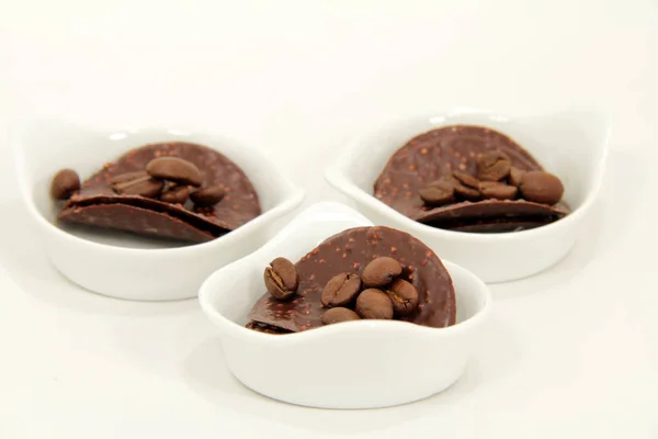 Trufas Chocolate Tazón — Foto de Stock