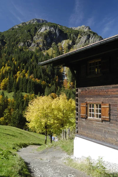 Vista Panorâmica Paisagem Majestosa Dos Alpes — Fotografia de Stock