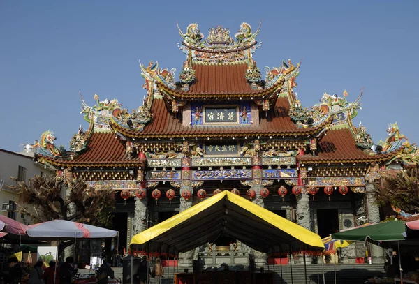Templo Ciji Lotusee Kaohsiung Taiwan —  Fotos de Stock