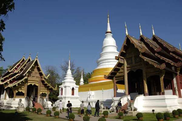 Wat Phra Singh Chiang Mai Thailand — стокове фото