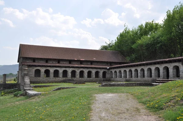 Vista Panorâmica Majestosa Arquitetura Medieval — Fotografia de Stock