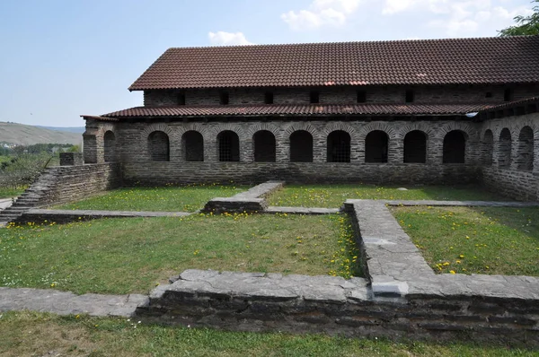 Romeinse Villa Longuich — Stockfoto