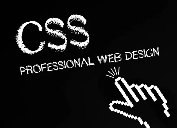 Css Professional Web Design — Stock Photo, Image