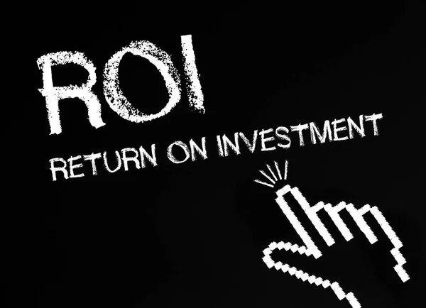 Roi Return Investment — Stockfoto