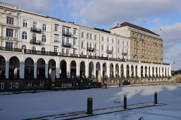 Pequeno Alster Hamburgo — Fotografia de Stock