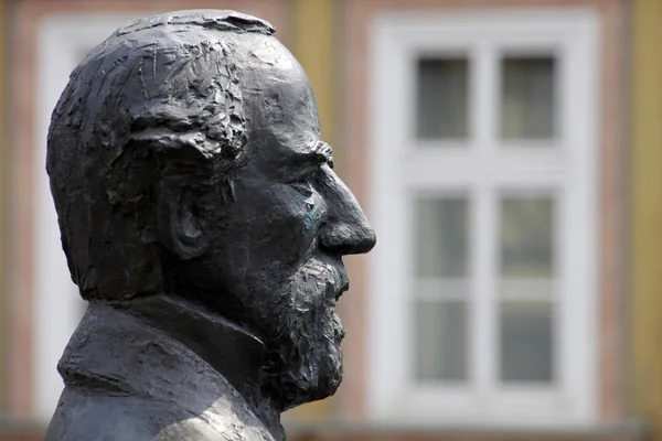 John Roebling Monumento Mulhouse — Fotografia de Stock