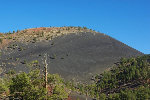 Farben Des Sonnenuntergangs Krater Vulkan Nationaldenkmal Arizona — Stockfoto