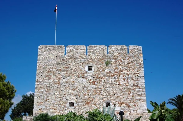 Vanaf Het Vogeleiland Kusadasi Kalkoen Heeft Een Prachtig Uitzicht — Stockfoto