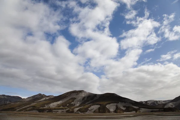 Bergslandskap Landmannalaugar Island — Stockfoto