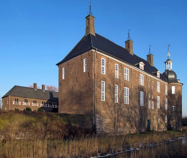 Vue Panoramique Sur Architecture Majestueuse Château Médiéval — Photo