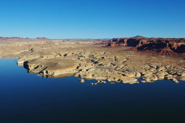 Blick Auf Colorado Und Hite Von Hite Overlook Utah — Stockfoto