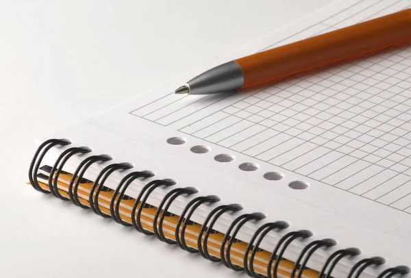 Pen Pencil Notebook — Stock Photo, Image
