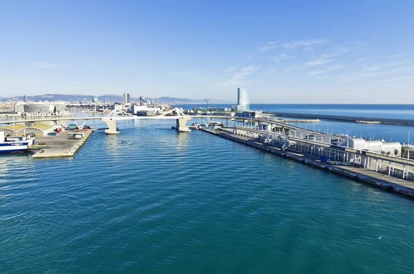 Puerto Barcelona — Foto de Stock