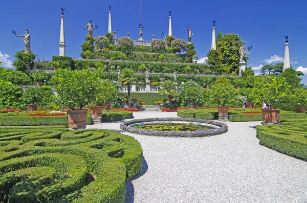 Isola Bella Eiland Van Eeuwige Lente Meer Maggiore — Stockfoto