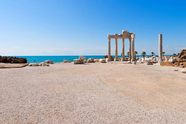 Templo Apollon Lado Riviera Turca — Fotografia de Stock