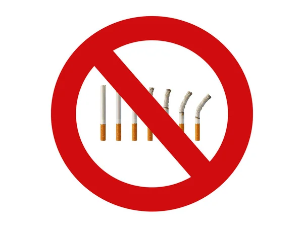Smoking Sign Vector — Stock Photo, Image