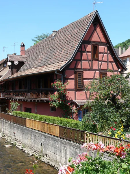 Kaysersberg Deki Tudor Tarzı — Stok fotoğraf