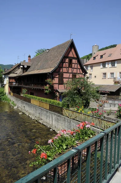 Kaysersberg Uma Antiga Comuna Departamento Haut Rhin Alsácia Nordeste França — Fotografia de Stock