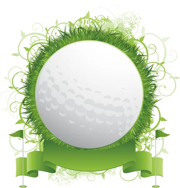 Jeu Balle Golf Concept Sportif — Photo