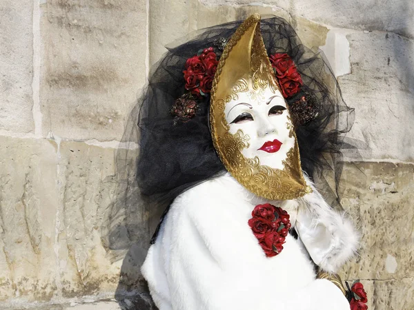 Hallia Venezia Karneval Händelse Schwaebisch Hall Gamla Stan 2012 — Stockfoto