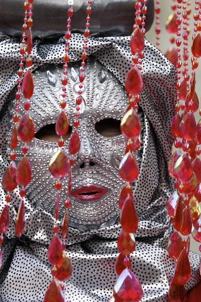 Karneval Kostymer Maskerad Venedig Italien — Stockfoto