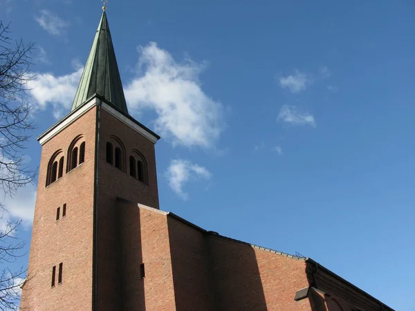 哈堡圣玛丽教堂 — 图库照片