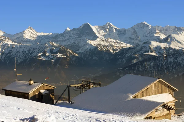 Vista Panorámica Del Hermoso Paisaje Los Alpes —  Fotos de Stock