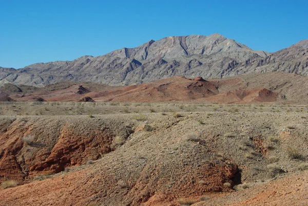 Sivatagi Színek Közelében Lake Mead Nevada — Stock Fotó
