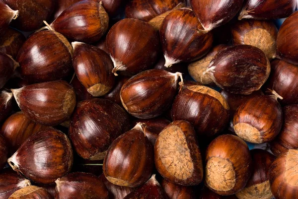 Close View Chestnuts Autumn — Stock Photo, Image