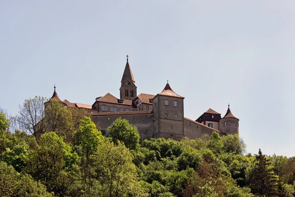 Malebný Pohled Majestátní Středověkou Architekturu — Stock fotografie