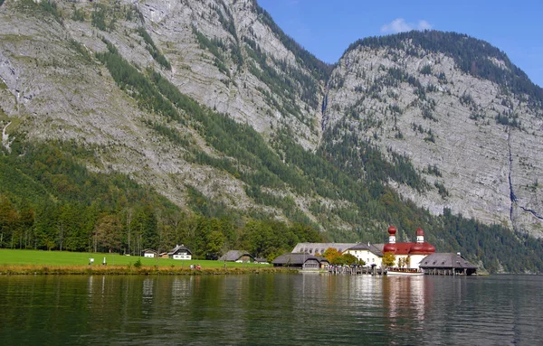 Vista Panorâmica Bela Paisagem Alpes — Fotografia de Stock