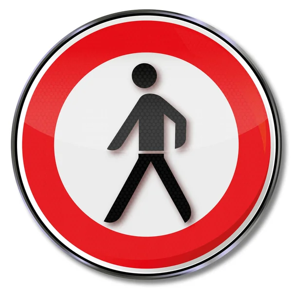 Geen Pictogram Parkeerbord — Stockfoto