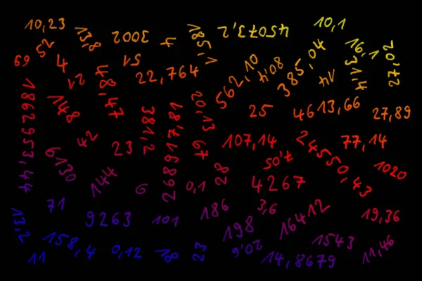 数字是我们生活的重要组成部分 — 图库照片