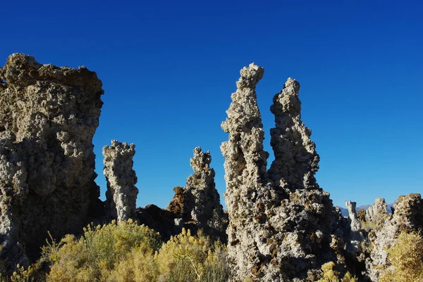 Tufa Képződmények Mono Kalifornia — Stock Fotó