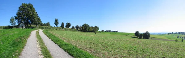 Panoramautsikt Kommunen Enzenkirchen — Stockfoto