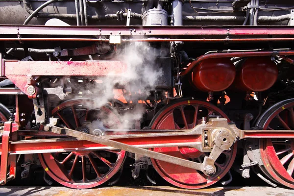 Old Steam Locomotive Train Railway Vehicle — Stock Photo, Image