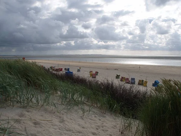 Scenic View Dunes Selective Focus — Stock Photo, Image