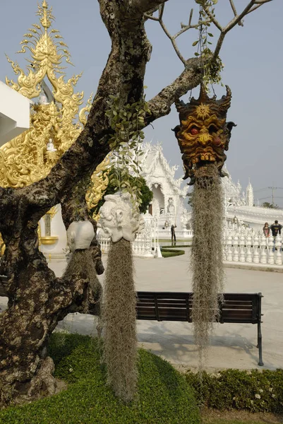 Wat Rong Khun Chiang Rai Thailand — Stok fotoğraf