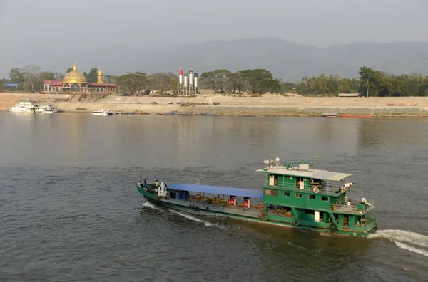 Mekong Złoty Trójkąt Tajlandia — Zdjęcie stockowe