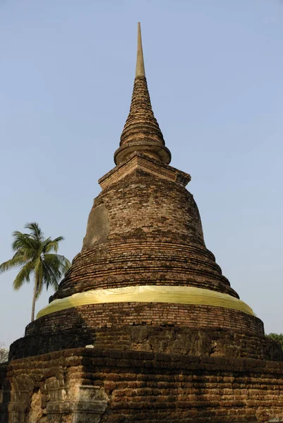 Wat Tra Phang Thong Sukhothai Thailandia — Foto Stock