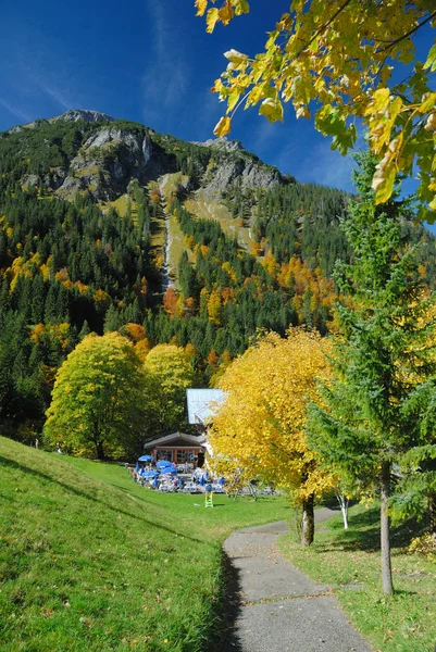 Vista Panorámica Del Majestuoso Paisaje Los Alpes —  Fotos de Stock