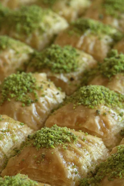 Török Édes Sütemény Baklava — Stock Fotó