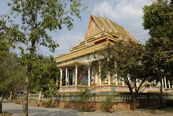 Wat Kesaram Siem Oogsten Cambodia — Stockfoto