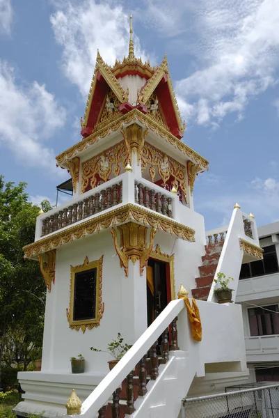 Torre Templo Wat Khun Chi Cidade Phuket Phuket Tailândia — Fotografia de Stock